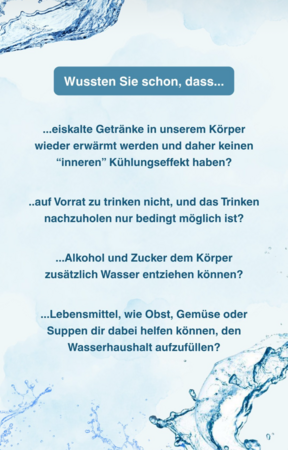 Hitzeschutz- Tipps Hitzeschutz- Tipps